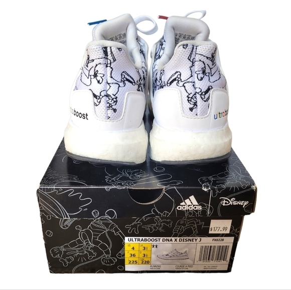 ADIDAS Ultraboost DNA X Disney Goofy White Runners - Picture 2 of 8